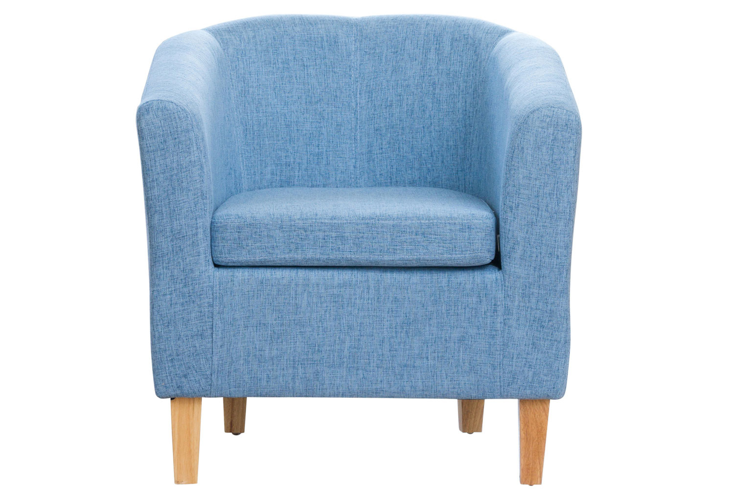 Larson Fabric Tub Chair, Blue