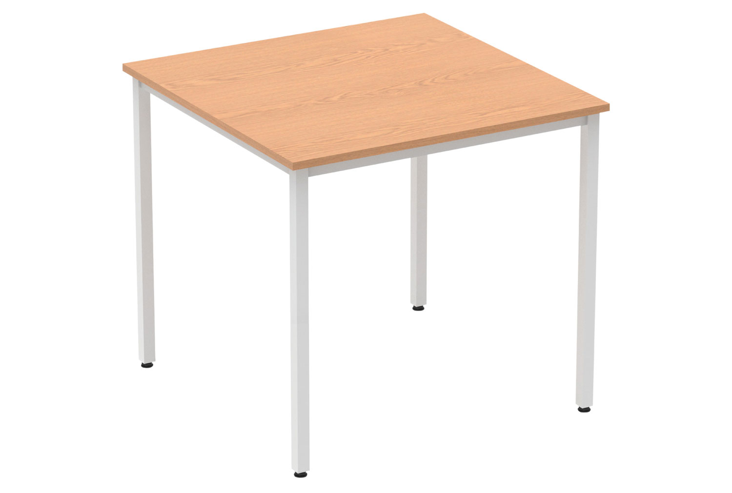 Vitali Square Meeting Table (Square Legs), Oak
