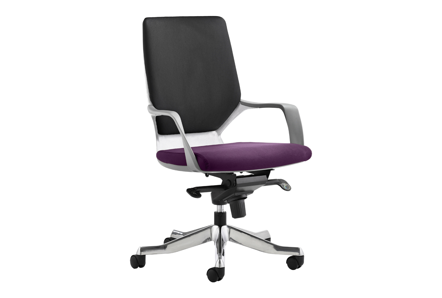 Zora Medium Back Executive Office Chair (Tansy Purple)