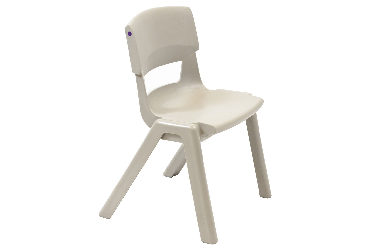 Qty 10 - Postura+ Classroom Chair, 4-6 Years - 28wx25dx31h (cm), Ash Grey