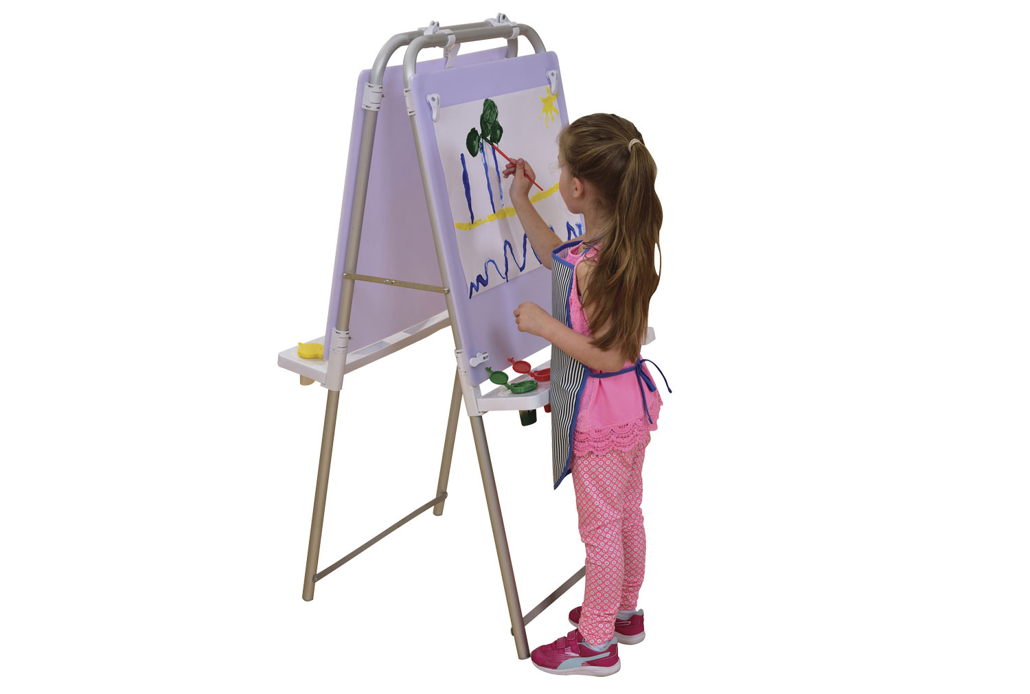 Early Years 2 Sided Dry Wipe Easel Set