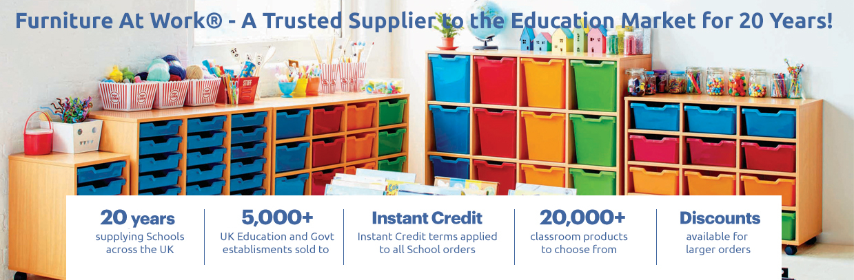 School Furniture - Free Delivery & Instant Credit Terms