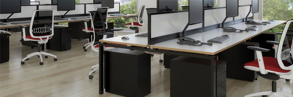 Prime Bench Desks (Black Frame)