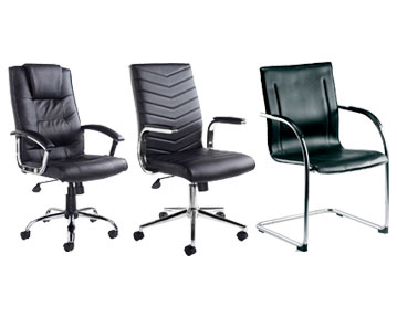 Black Leather Office Chairs