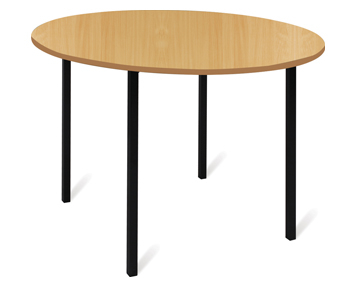 Educate Fully Welded Circular Classroom Tables (MDF Edge)