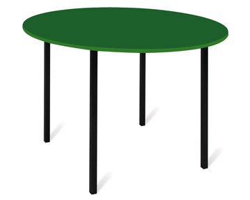 Educate Fully Welded Circular Classroom Tables (PVC Edge)