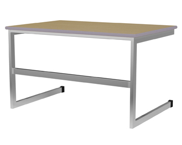 Educate C-Frame Classroom Tables (PU Edge)