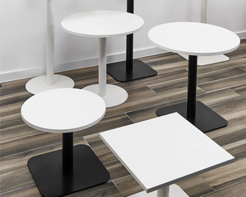 Small Bistro Cafe Tables Furniture, Small Round Cafe Table And Chairs