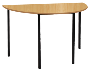 Educate Fully Welded Semi-Circular Classroom Tables (MDF Edge)