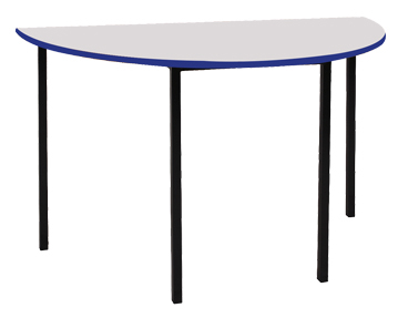 Educate Fully Welded Semi-Circular Classroom Tables (PU Edge)