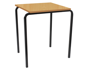 Educate Slide Stacking Square Tables (MDF Edge)