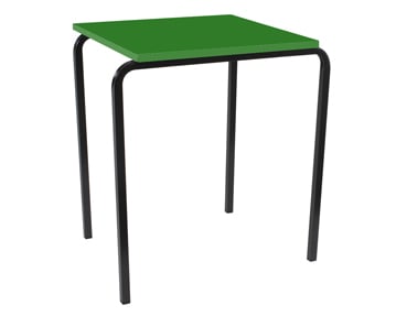 Educate Slide Stacking Square Tables (PVC Edge)