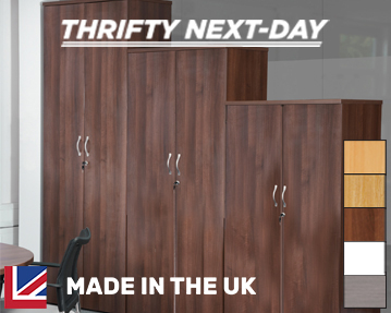 Thrifty Next-Day Delivery Office Cupboards