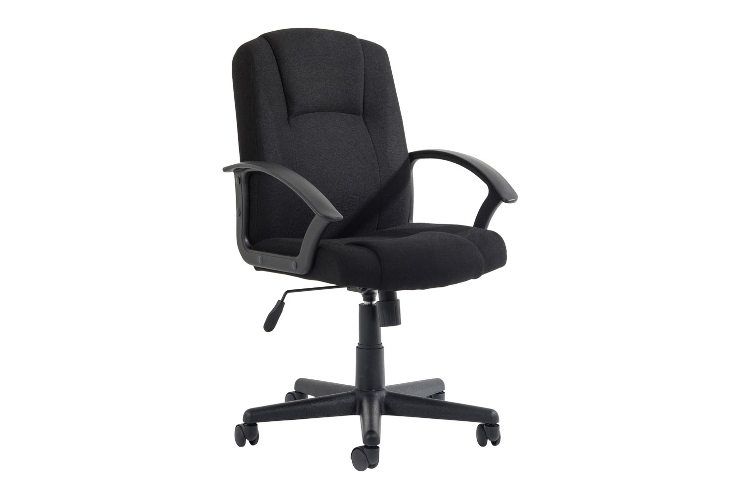 Dream Medium Back Fabric Executive Office Chair (Black), Fully Installed