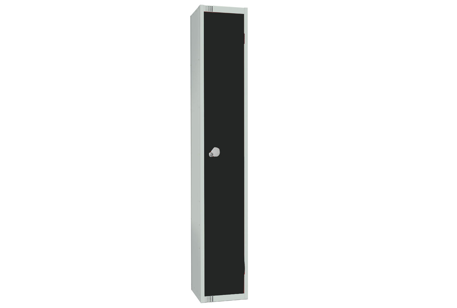 Elite Standard 1 Door Locker, 45wx45dx180h (cm), Cam Lock, Black