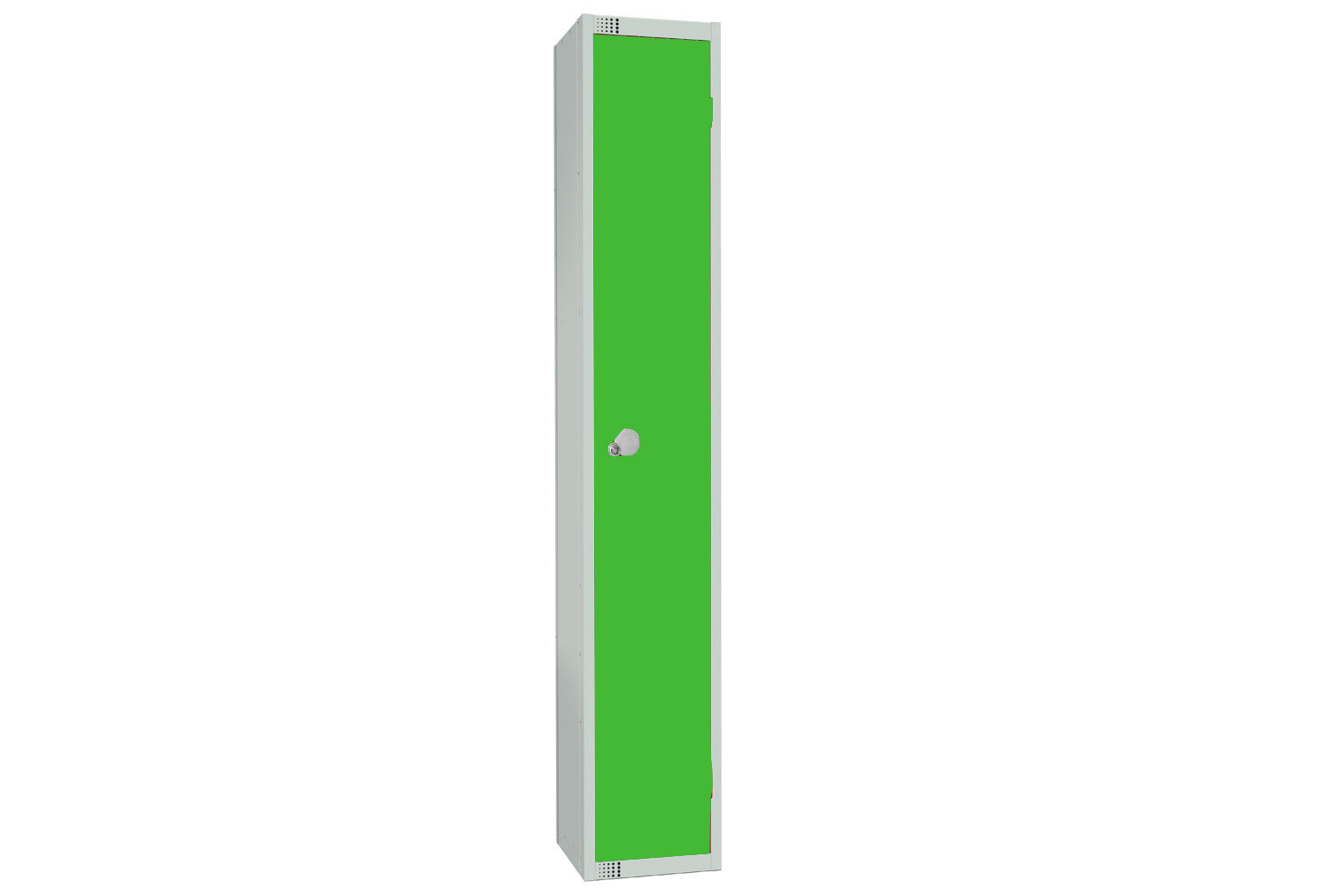 Elite Standard 1 Door Locker, 45wx45dx180h (cm), Cam Lock, Green