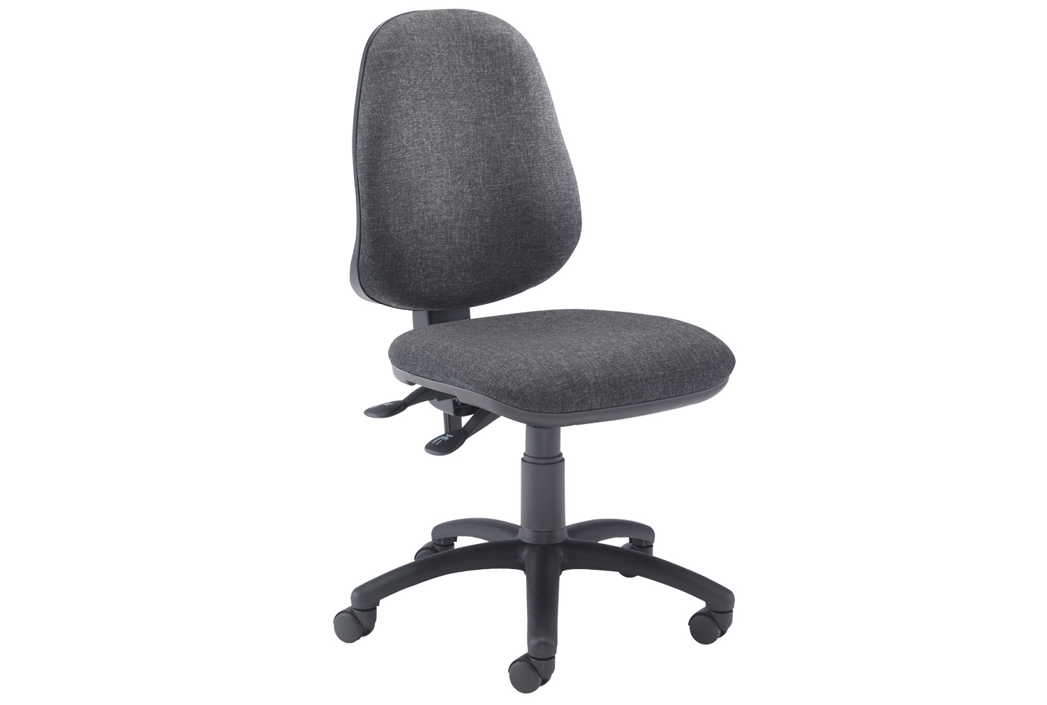Orchid High Back Operator Office Chair, Without Arms, Charcoal, Express Delivery