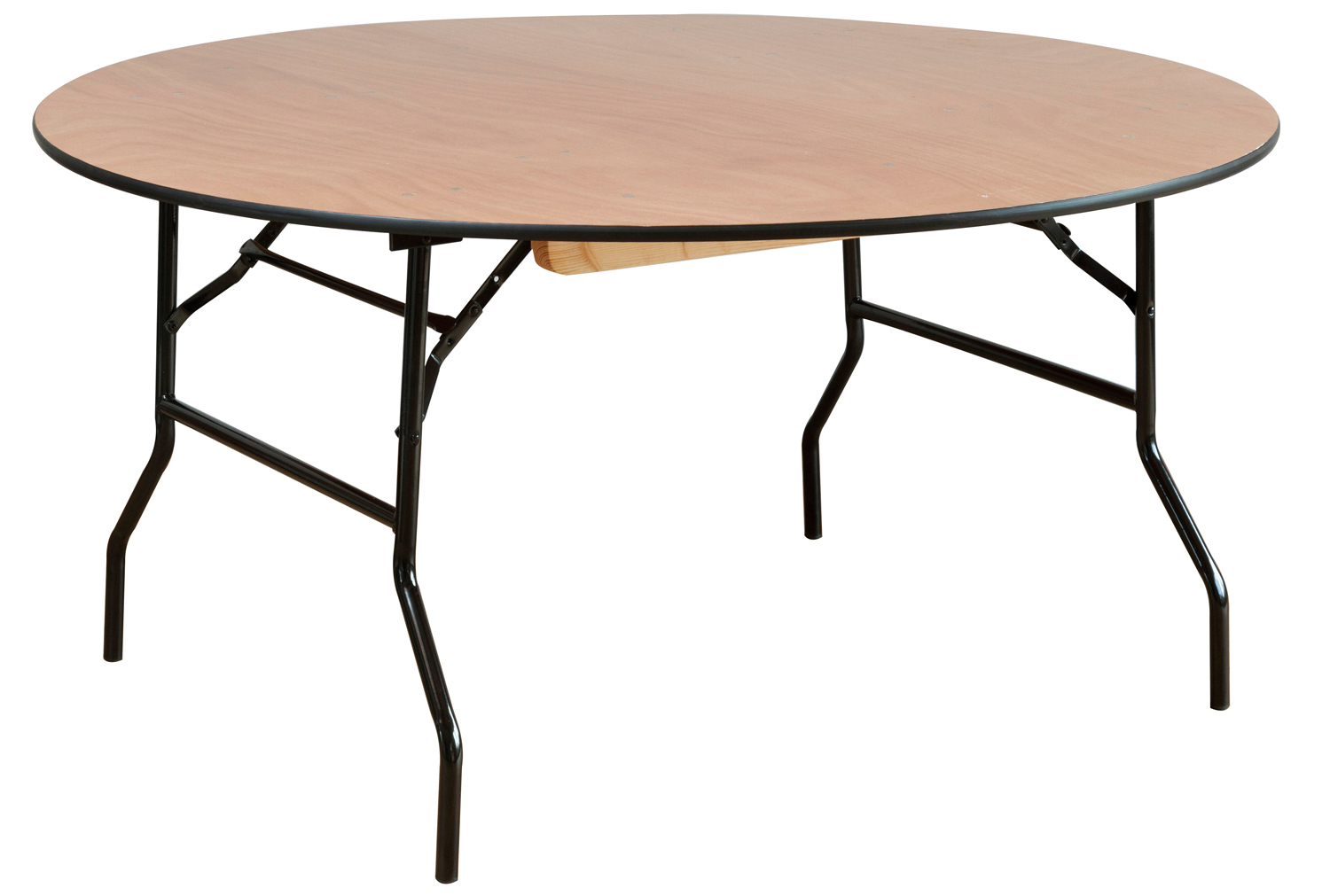 Lisboa Round Folding Table, 153diax76h (cm), Beech