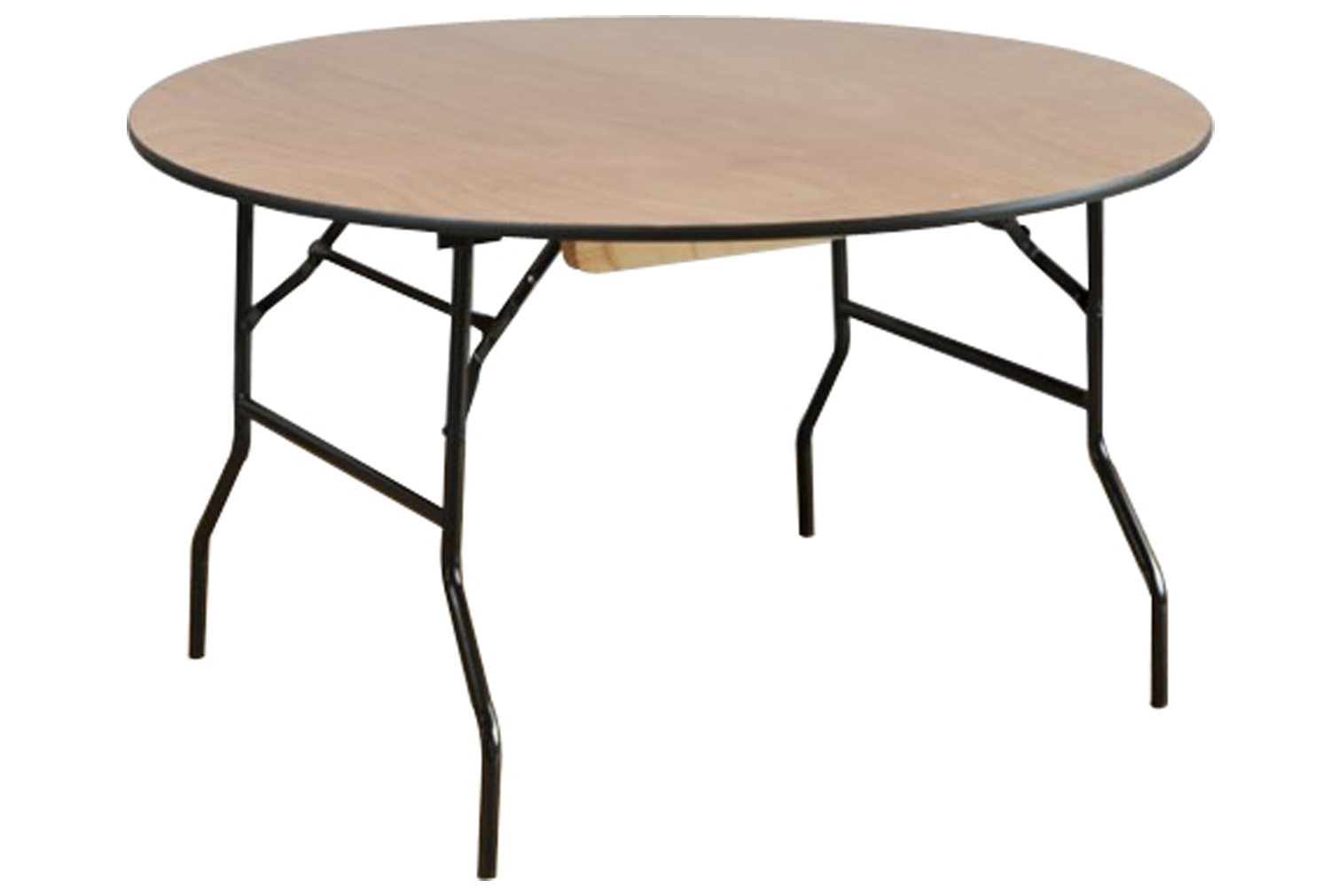 Lisboa Round Folding Table, 122diax76h (cm), Beech