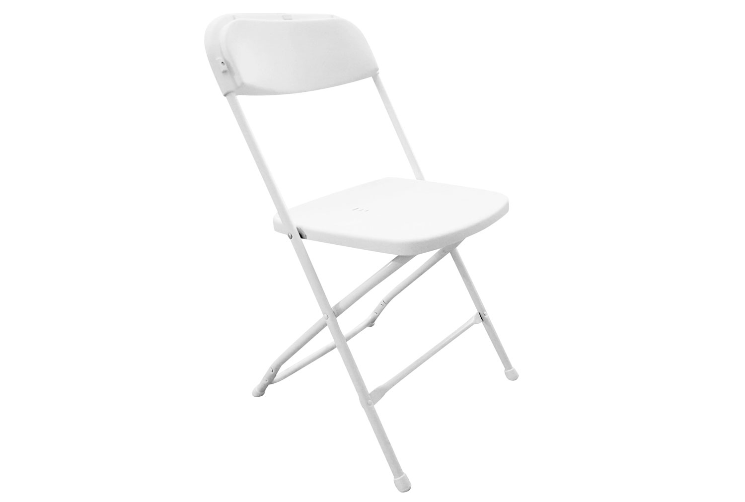 Qty 6 - Bunche Plastic Folding Office Chair, White