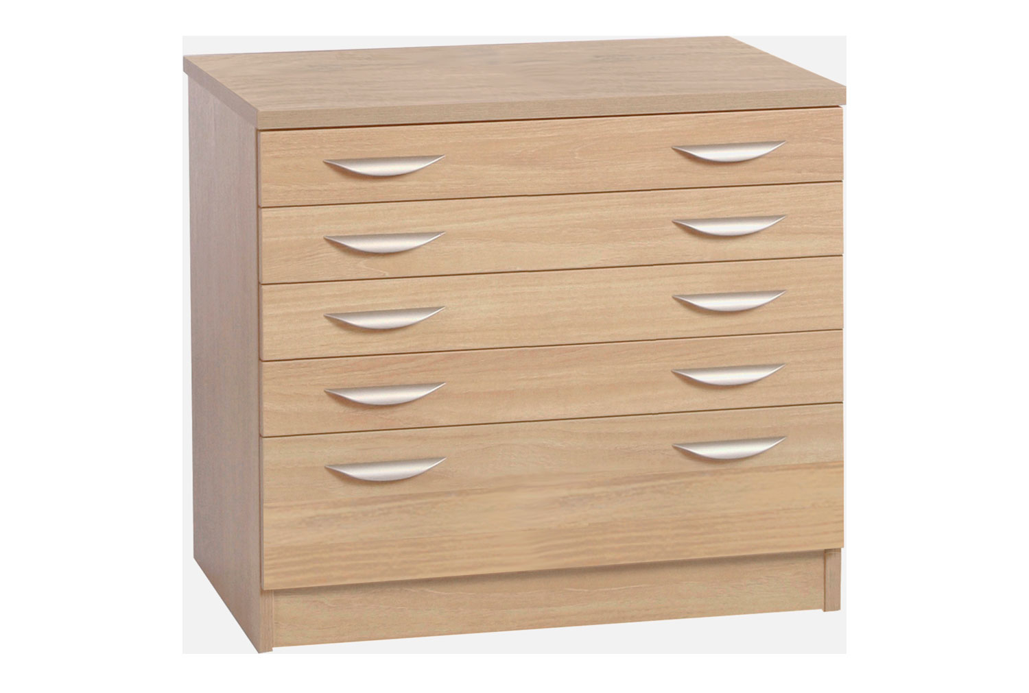 Small Home Office 5 Drawer Chest, Sandstone