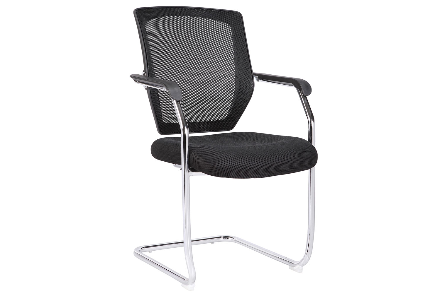 Lippe Mesh Back Visitor Office Chair, Black, Express Delivery