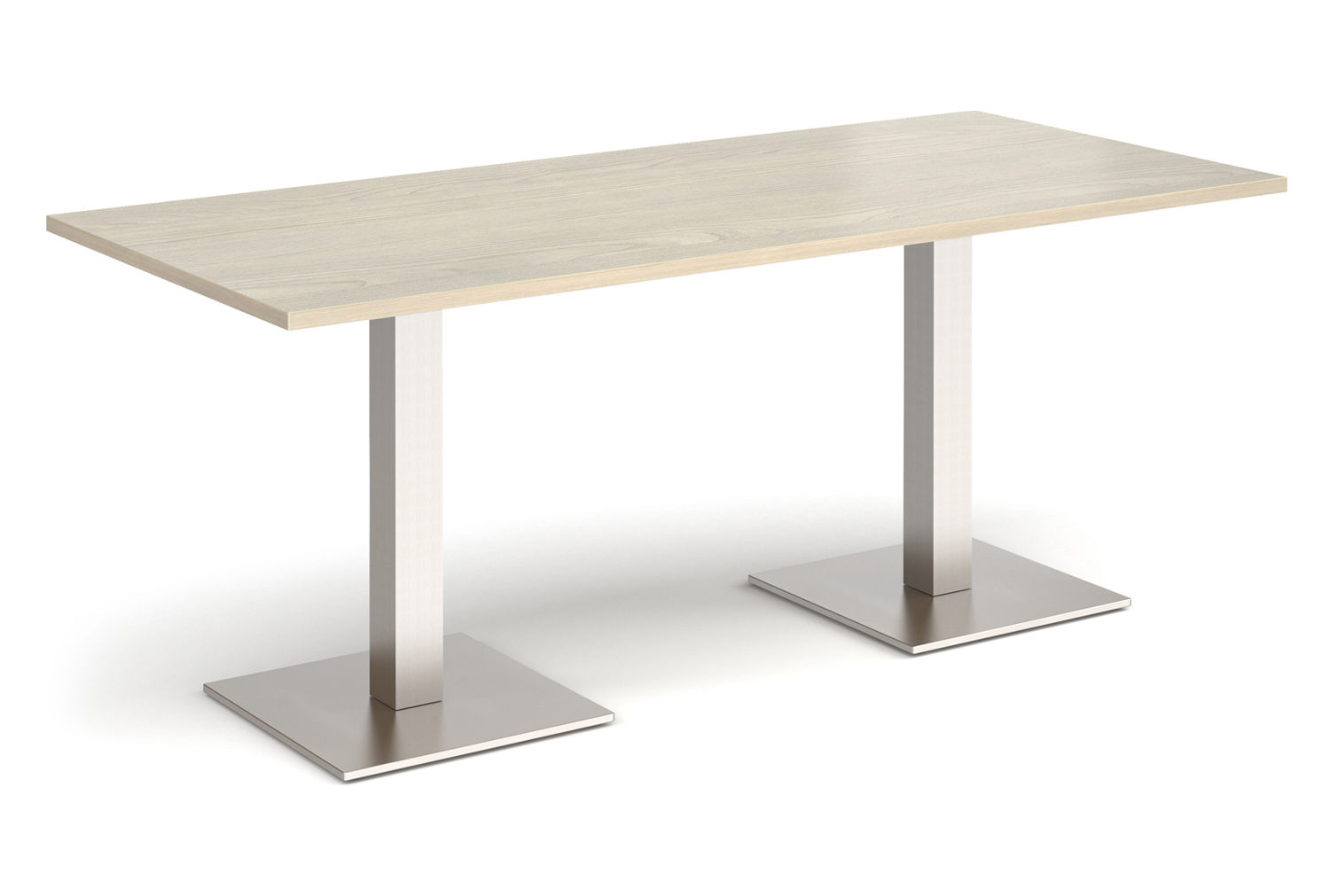 Erding Deluxe Rectangular Dining Table, 180wx80dx73h (cm), White