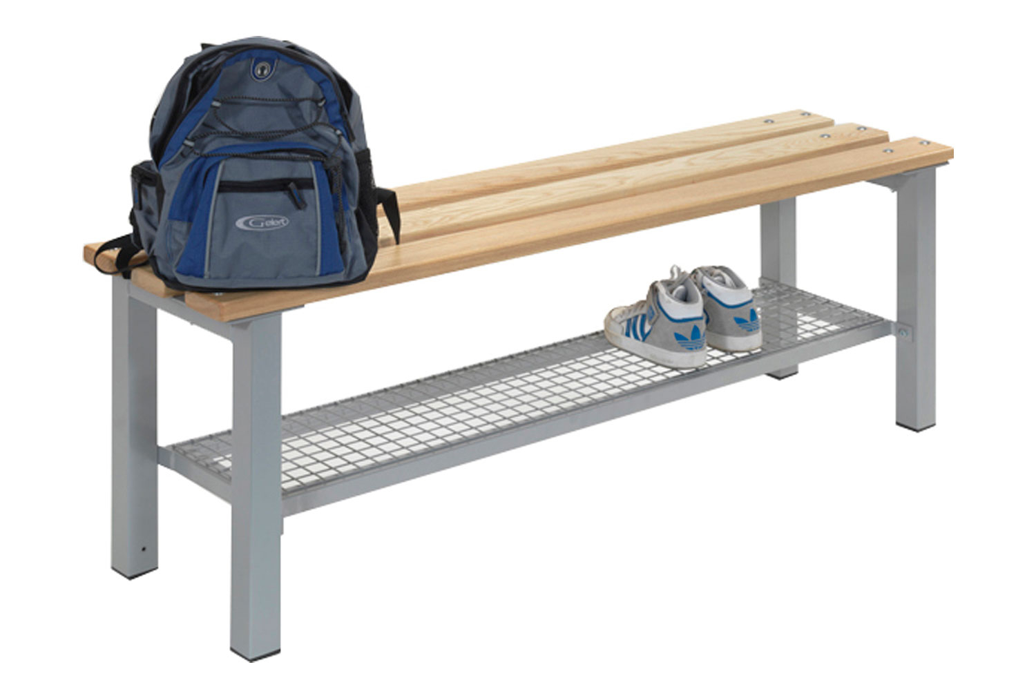 Premium Changing Room Benches With Shoe Trays