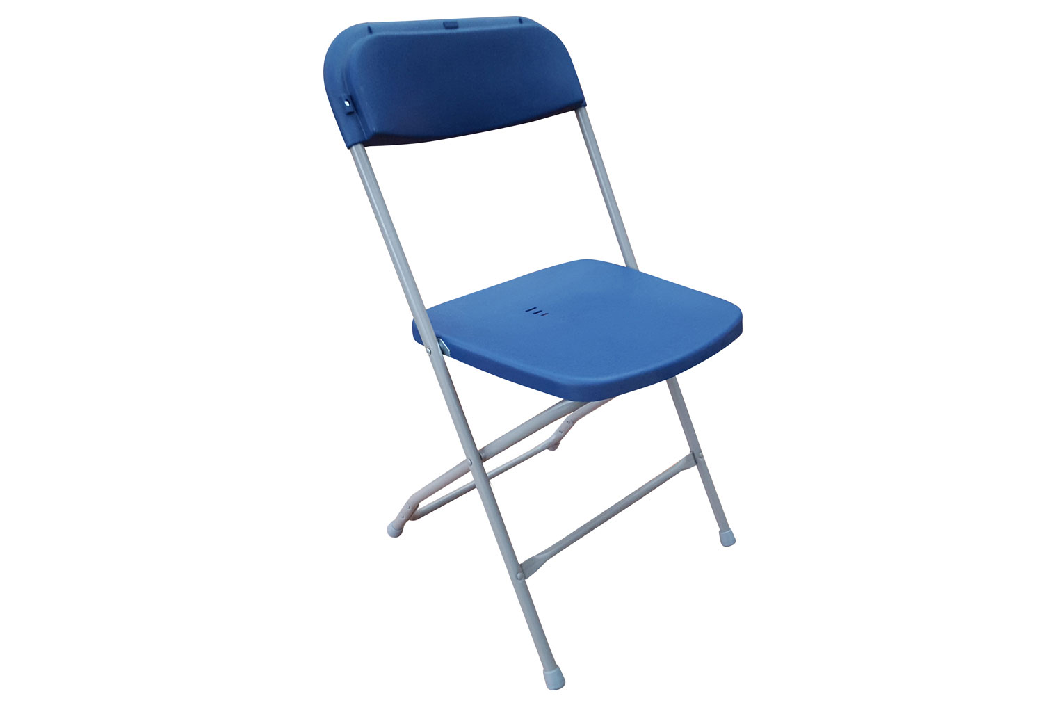 Qty 6 - Bunche Plastic Folding Office Chair, Blue