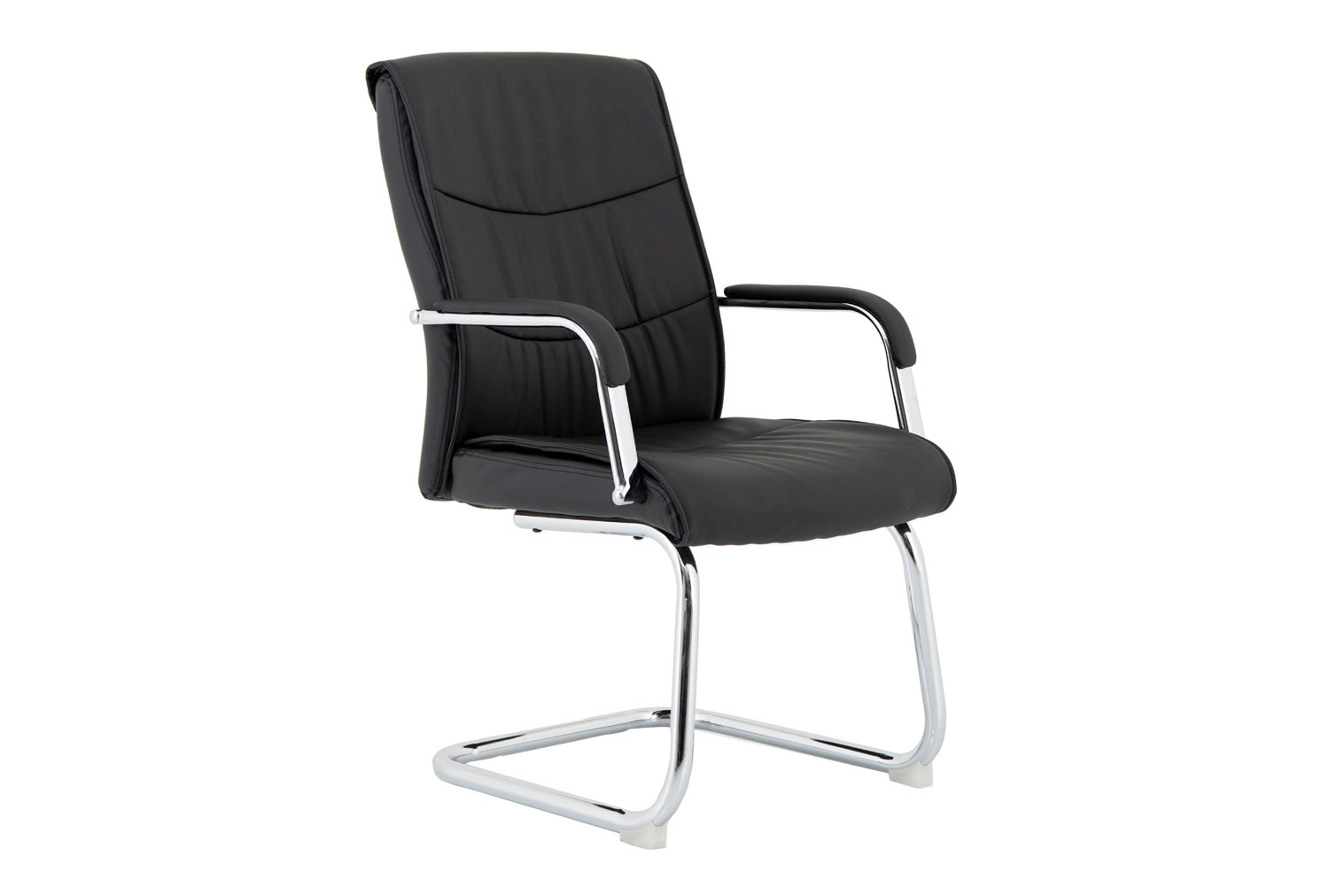 Valley Visitor Office Chair, Black, Fully Installed