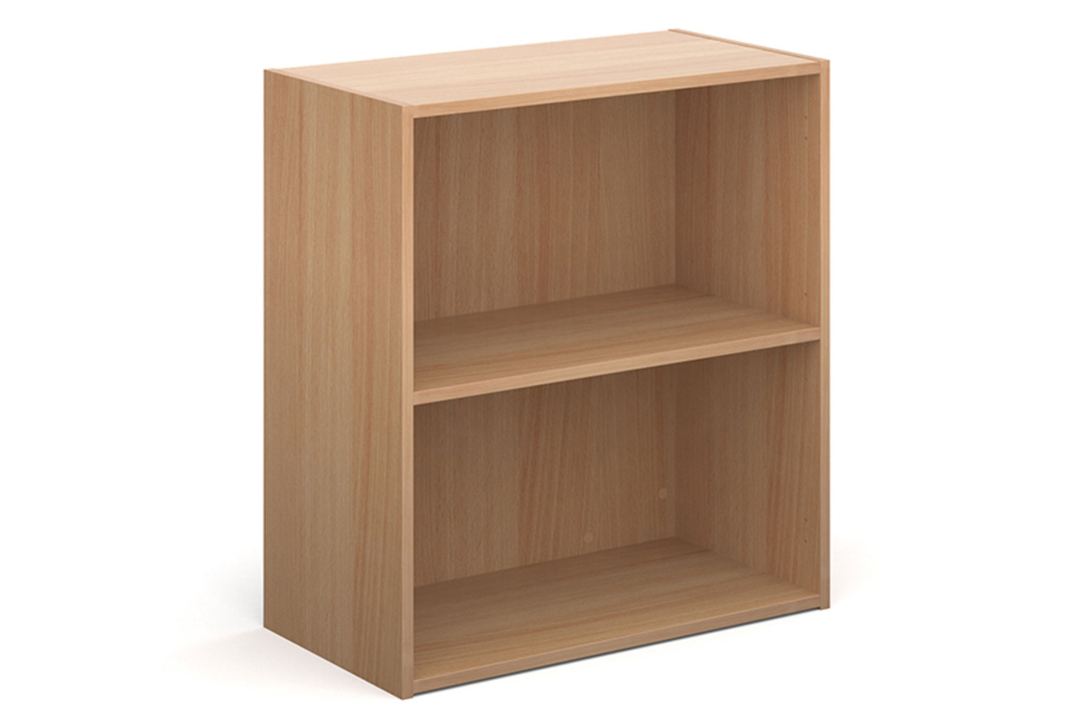 Value Line Classic+ Office Bookcases, 1 Shelf - 76wx39dx83h (cm), Beech