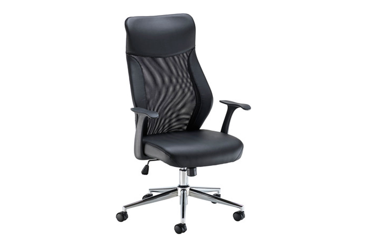 Verson High Back Executive Office Chair, Black, Fully Installed