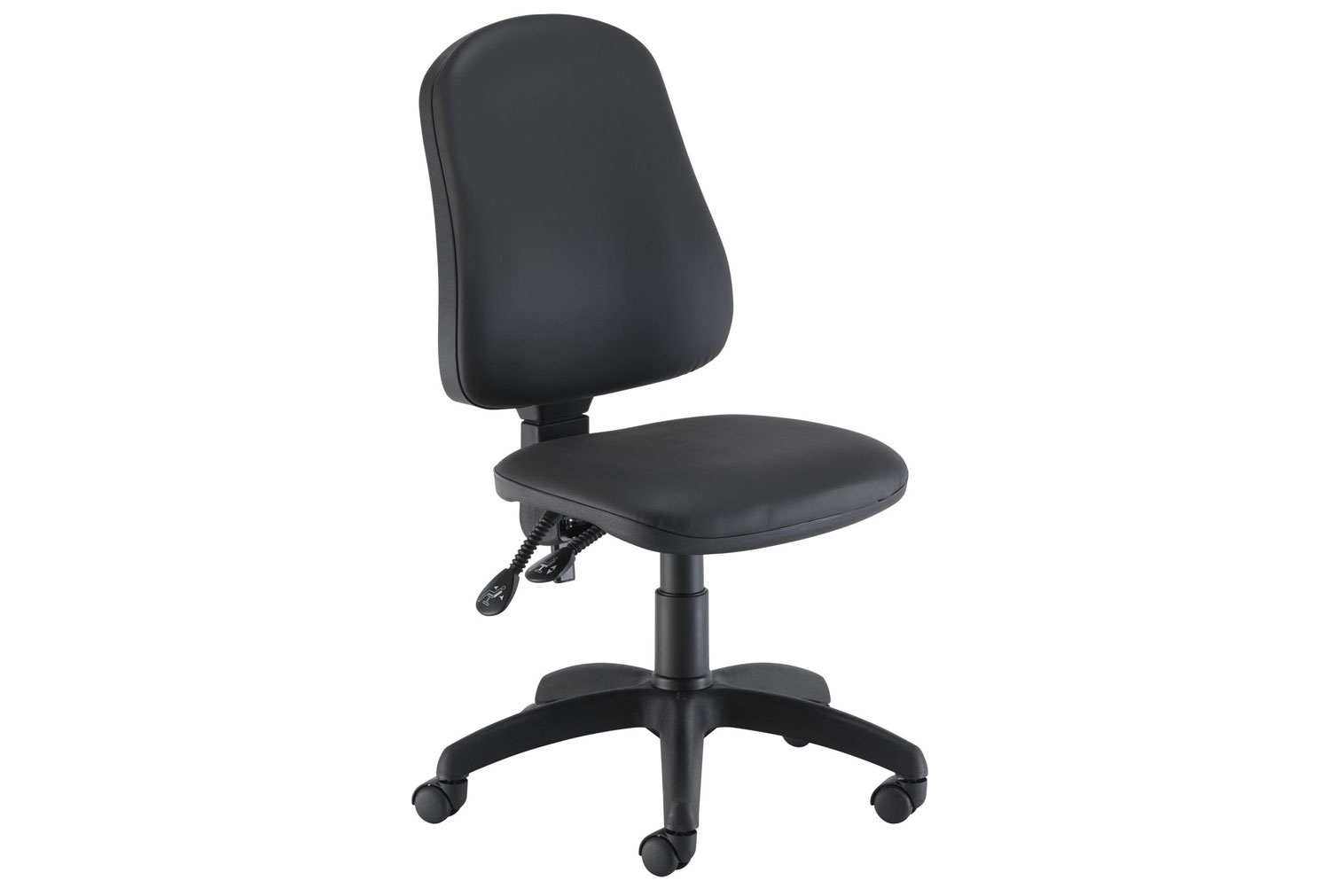 Serene 2 Lever PU Operator Office Chair, No Arms, Express Delivery