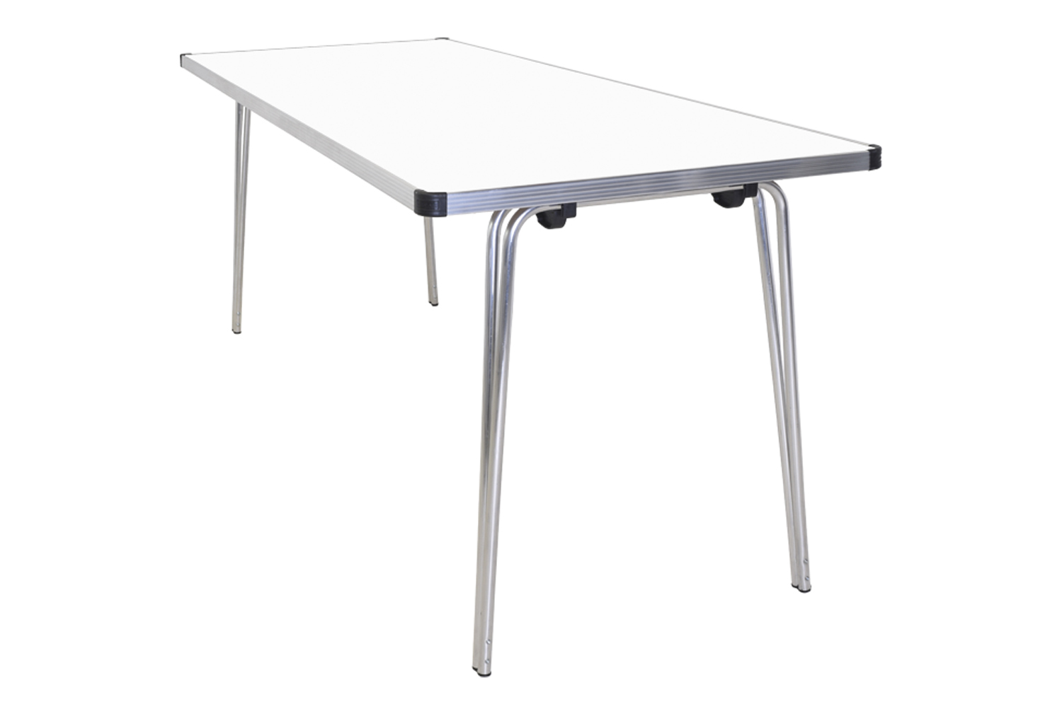 Gopak Contour Plus Folding Table, 183wx76d (cm), White