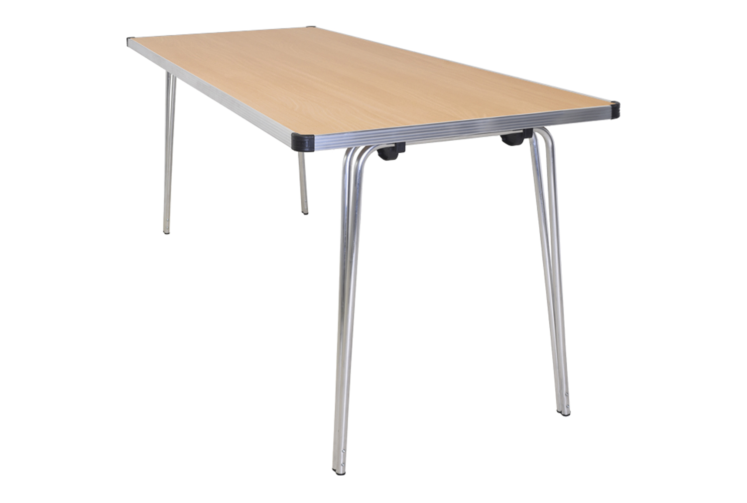 Gopak Contour Plus Folding Table, 183wx76d (cm), Beech