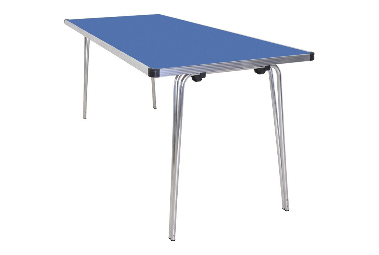 Gopak Contour Plus Folding Table, 183wx76d (cm), Azure Blue