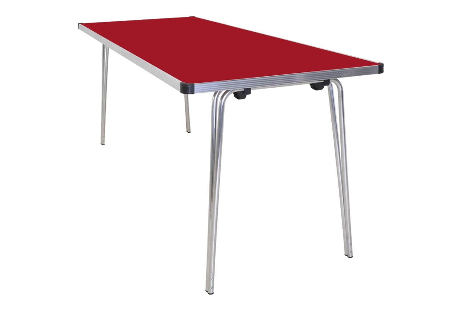 Gopak Contour Folding Table, 122wx61d (cm), Poppy Red
