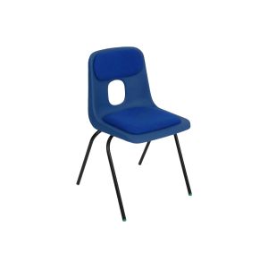 Hille E Series Chair With Upholstered Seat And Back