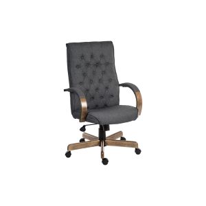 Warwick Fabric Executive Chair (Grey)