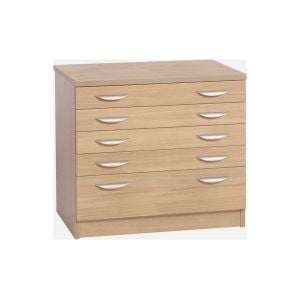 Small Office 5 Drawer Chest