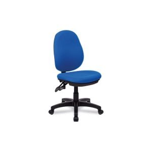Barker High Back Fabric Operator Chair No Arms