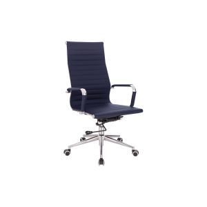 Andruzzi High Back Bonded Leather Executive Chair (Blue)