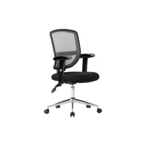 Lippe Medium Mesh Back Operator Chair With Adjustable Arms