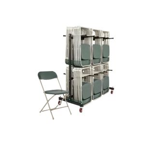 Classic Folding Chair Bundle Deal (168 Chairs & 1 High Trolley)
