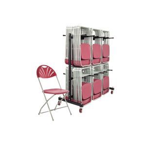 Comfort Folding Chair Bundle Deal (168 Chairs & 1 High Trolley)