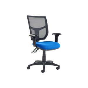 Gordy 3 Lever High Mesh Back Operator Chair With Adjustable Arms