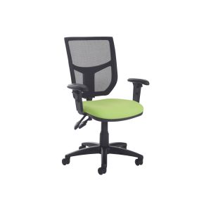 Gordy 2 Lever High Mesh Back Operator Chair With Adjustable Arms