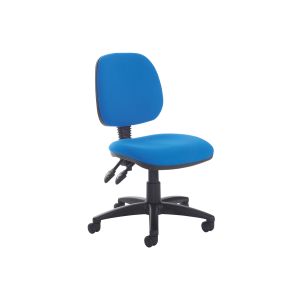 Point Medium Back Fabric Operator Chair No Arms