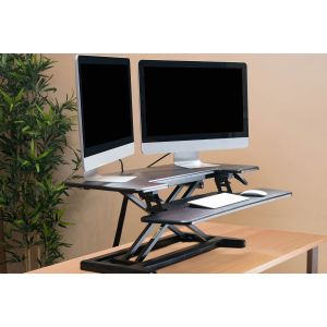 Height Adjustable Sit And Stand Desk Converter