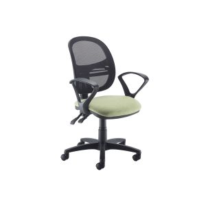 Vantage Medium Mesh Back Operator Chair (Fixed Arms)